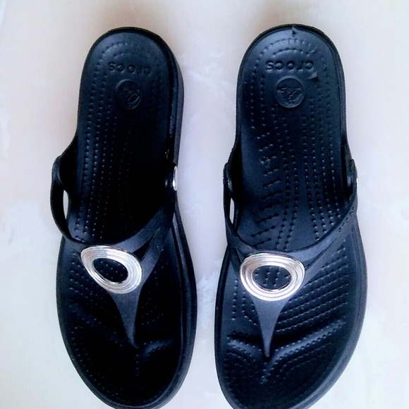 Shoes - Crocs Sandals Black
